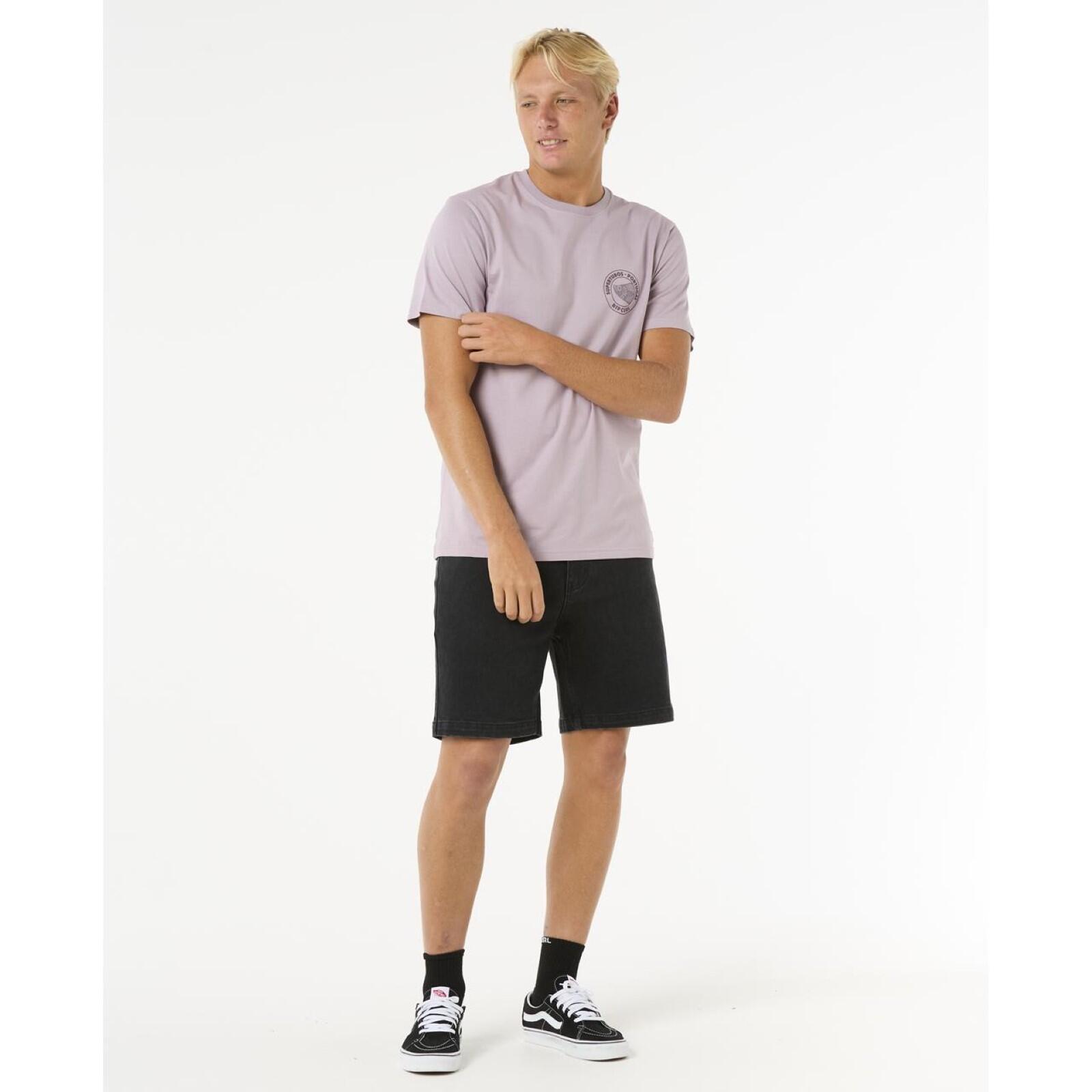 Męska koszulka RIP CURL Desti Animals Tee fioletowy 4/5