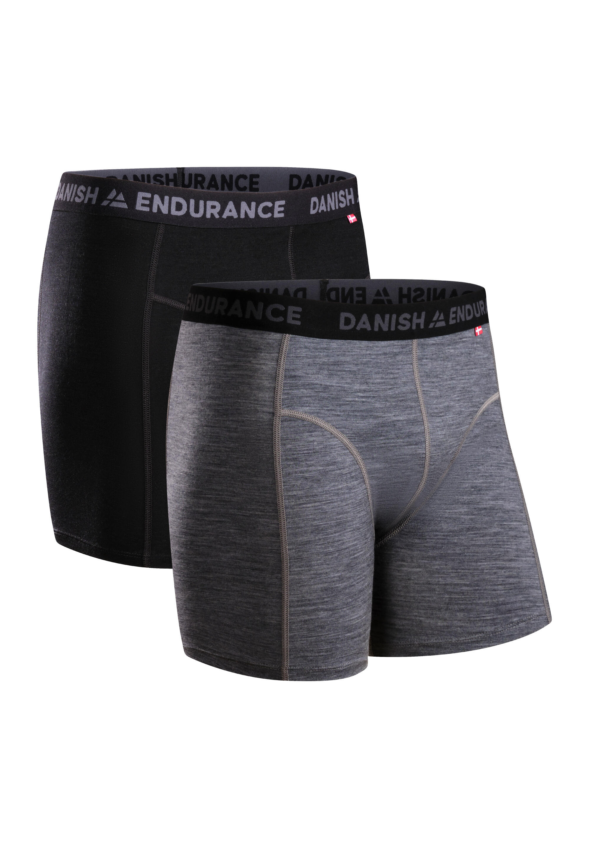 DANISH ENDURANCE Boxershorts Merino Trunks mehrfarbig atmungsaktiv hygienisch multifunktional