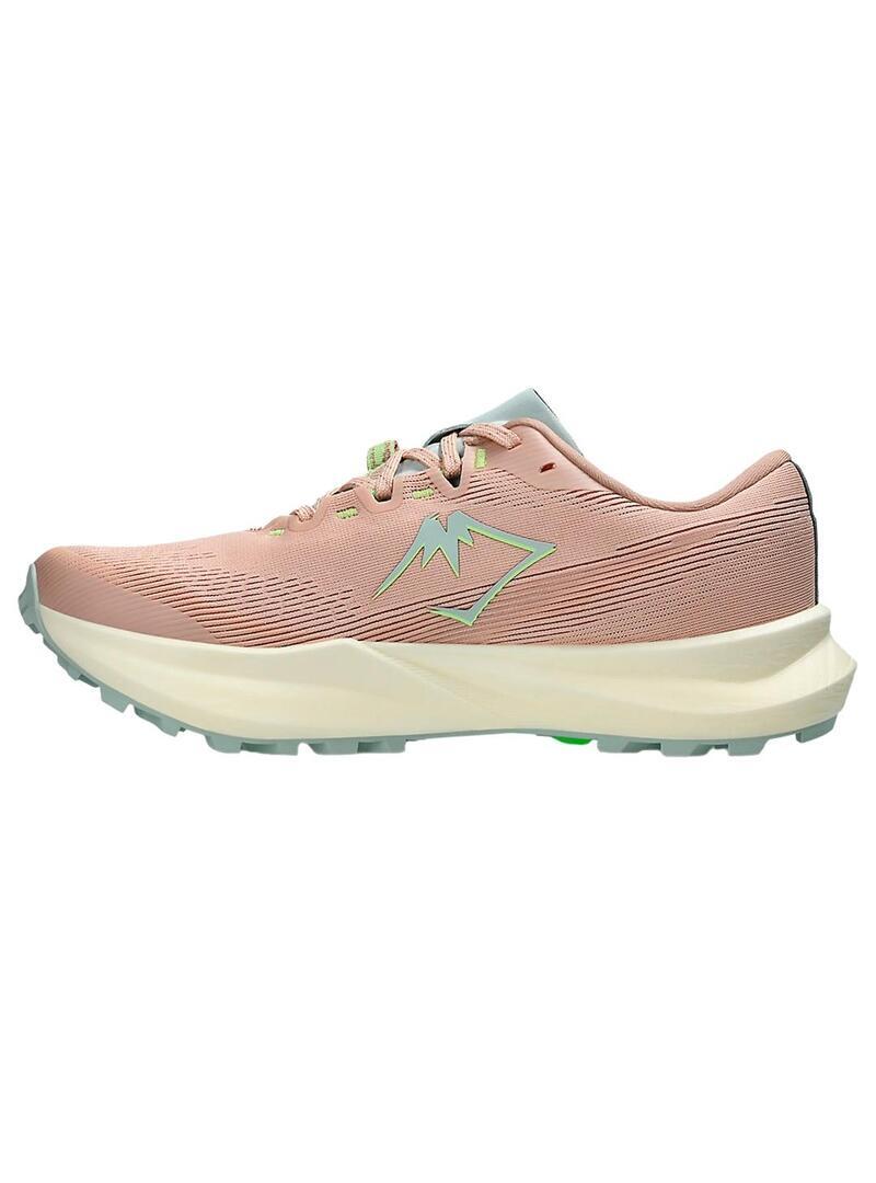 Running y trail para Mujer Asics Fuji lite 6 Rosa 2/7