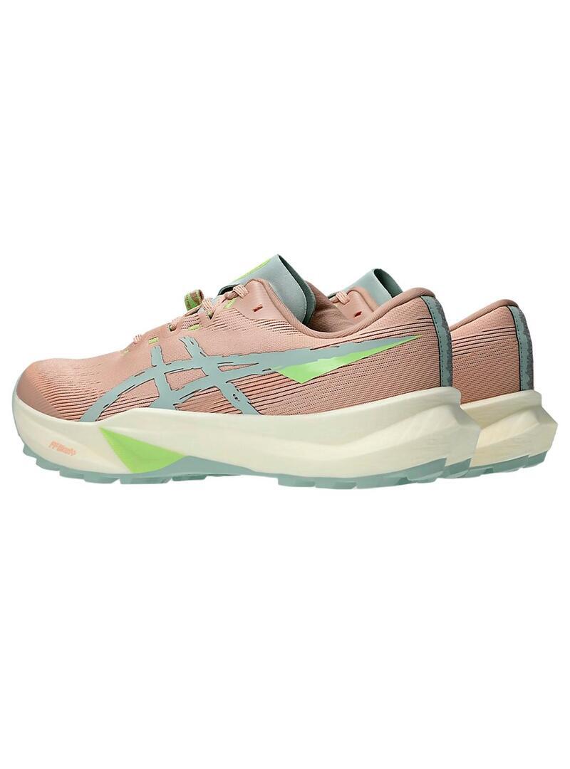 Running y trail para Mujer Asics Fuji lite 6 Rosa 5/7