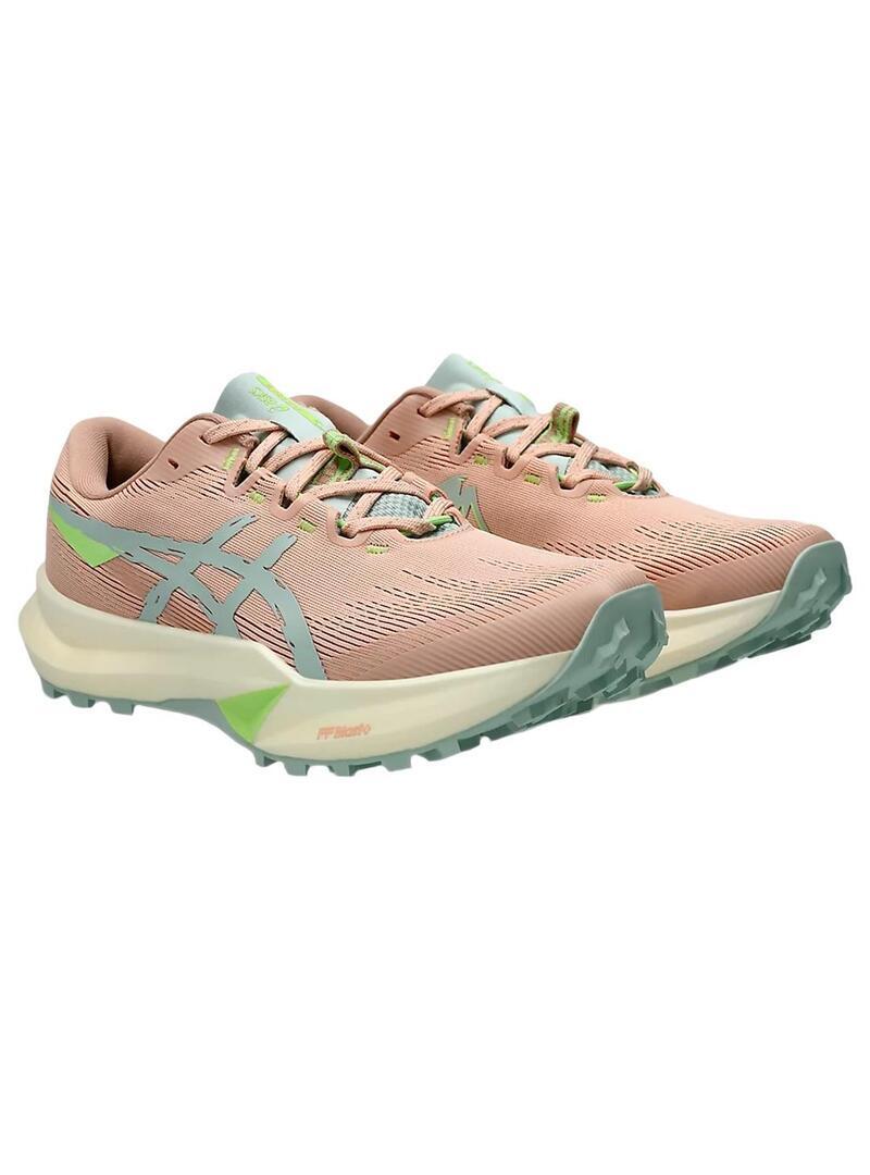 Running y trail para Mujer Asics Fuji lite 6 Rosa 4/7