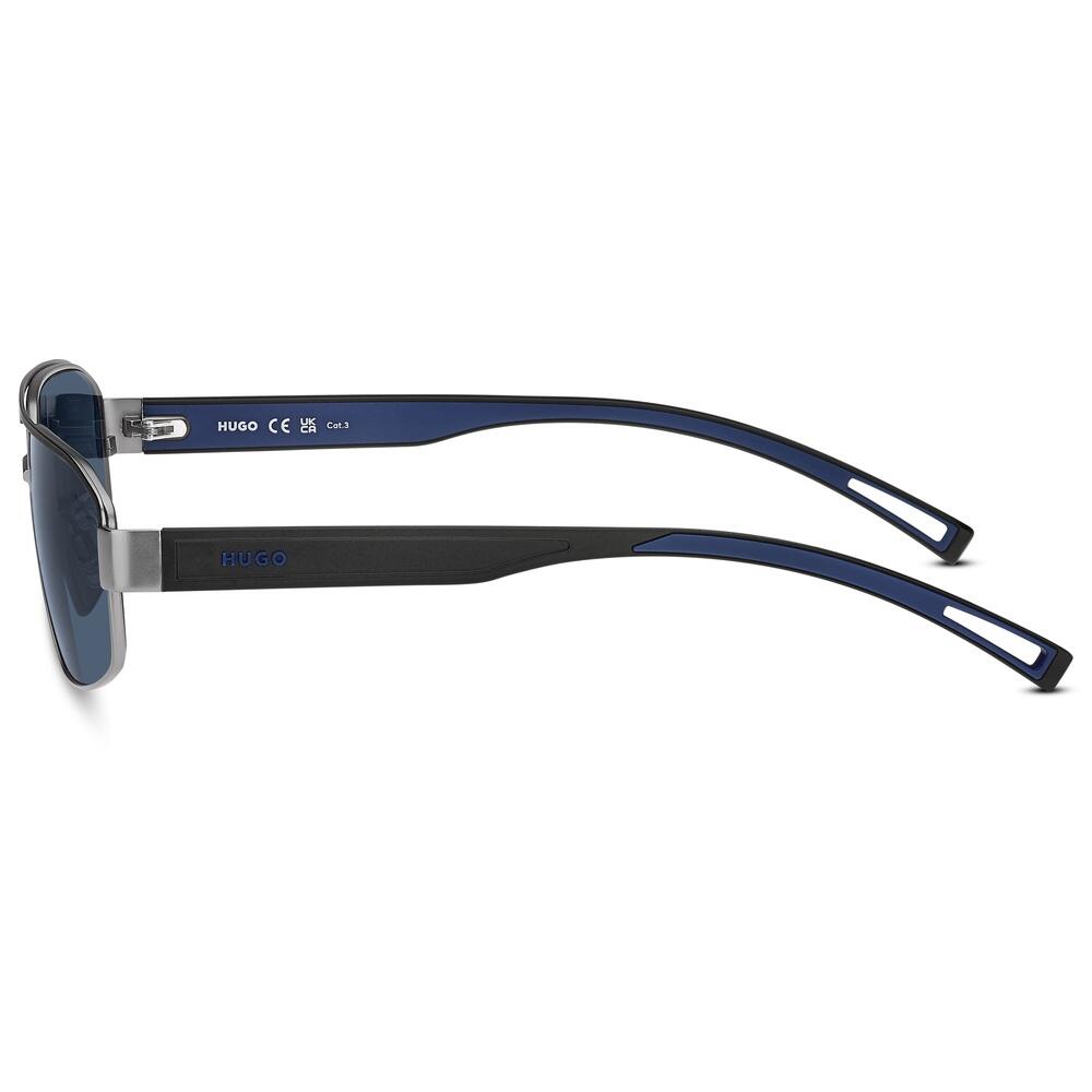 Occhiali da Sole Hugo HG 1368/S SVK in Metallo Uomo 60 mm 3/4