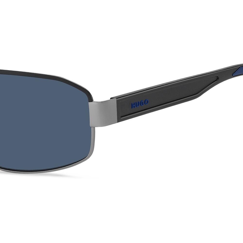 Occhiali da Sole Hugo HG 1368/S SVK in Metallo Uomo 60 mm 4/4
