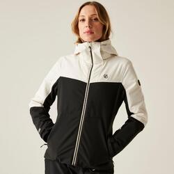 Veste de ski imperméable glacée pour femmes