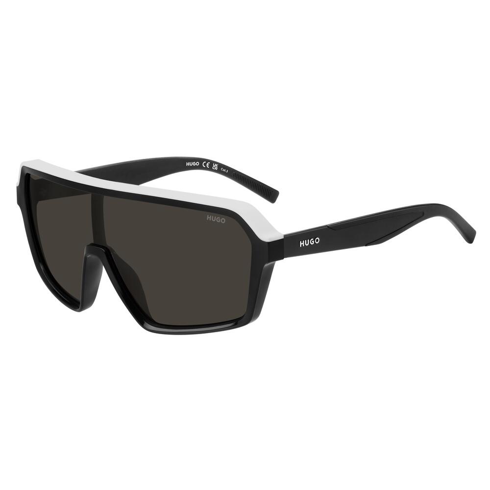 Hugo Boss - Lunettes De Soleil Homme Hugo Hg 1334/g/s 80s, Taille 99 Mm - Lunettes De Soleil - Gris|noir - No Size - Decathlon