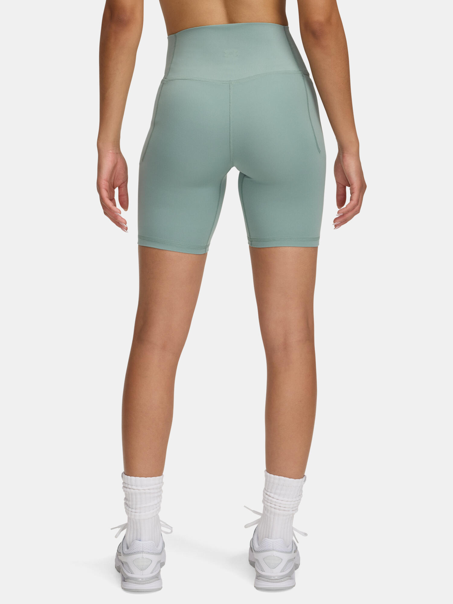Pantalones cortos de entrenamiento para mujer Under Armour Meridian Bike 7in 2/3