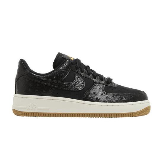Nike Air Force 1 Low '07 Black Ostrich Gum (Womens)