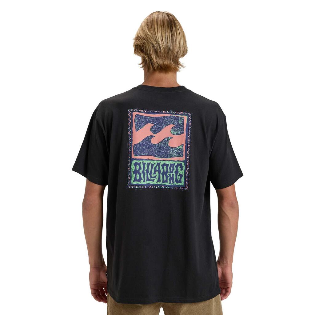 Billabong Stamp T-Shirt-Washed Black