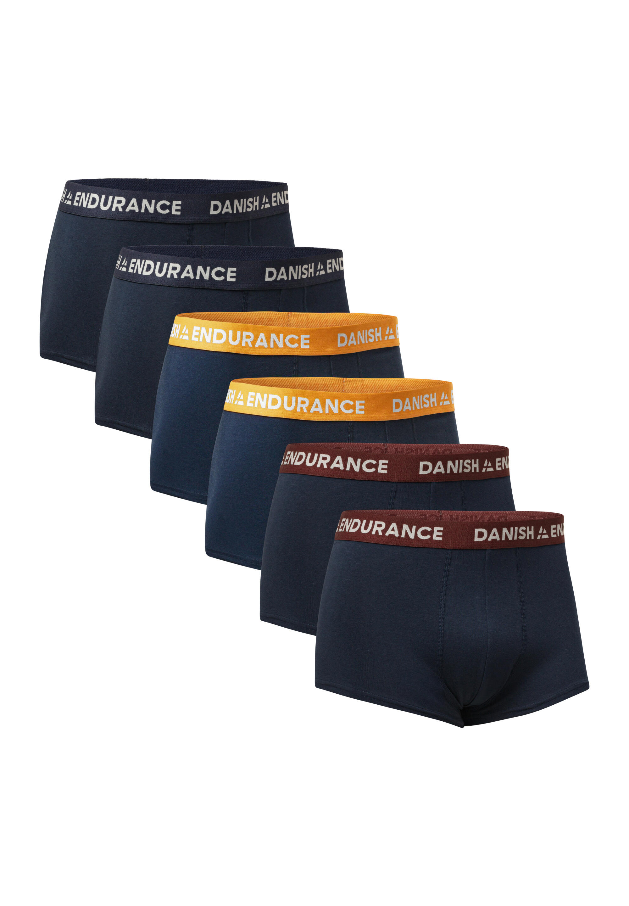 DANISH ENDURANCE Boxershorts Short Trunks dunkelblau atmungsaktiv hygienisch multifunktional