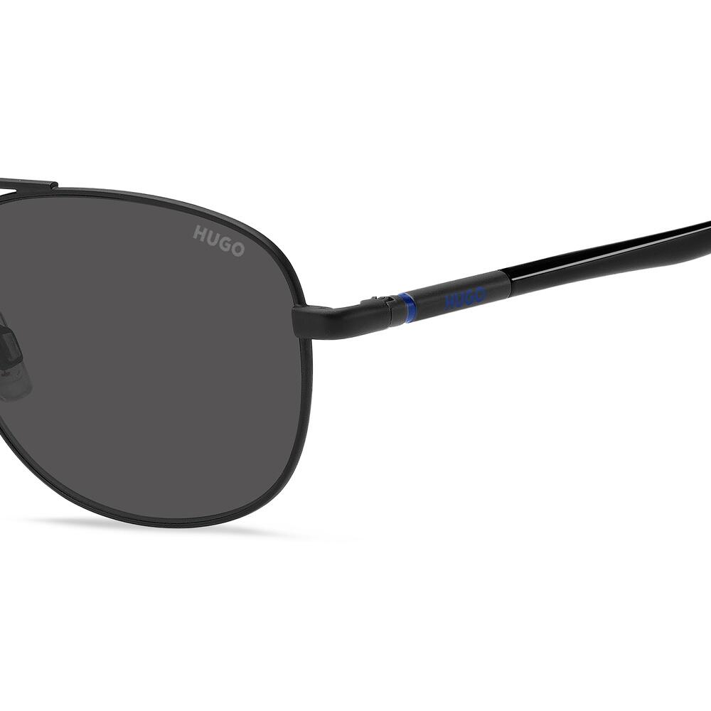 Occhiali da Sole Hugo HG 1375/S 003 in Metallo Uomo 56 mm 3/4