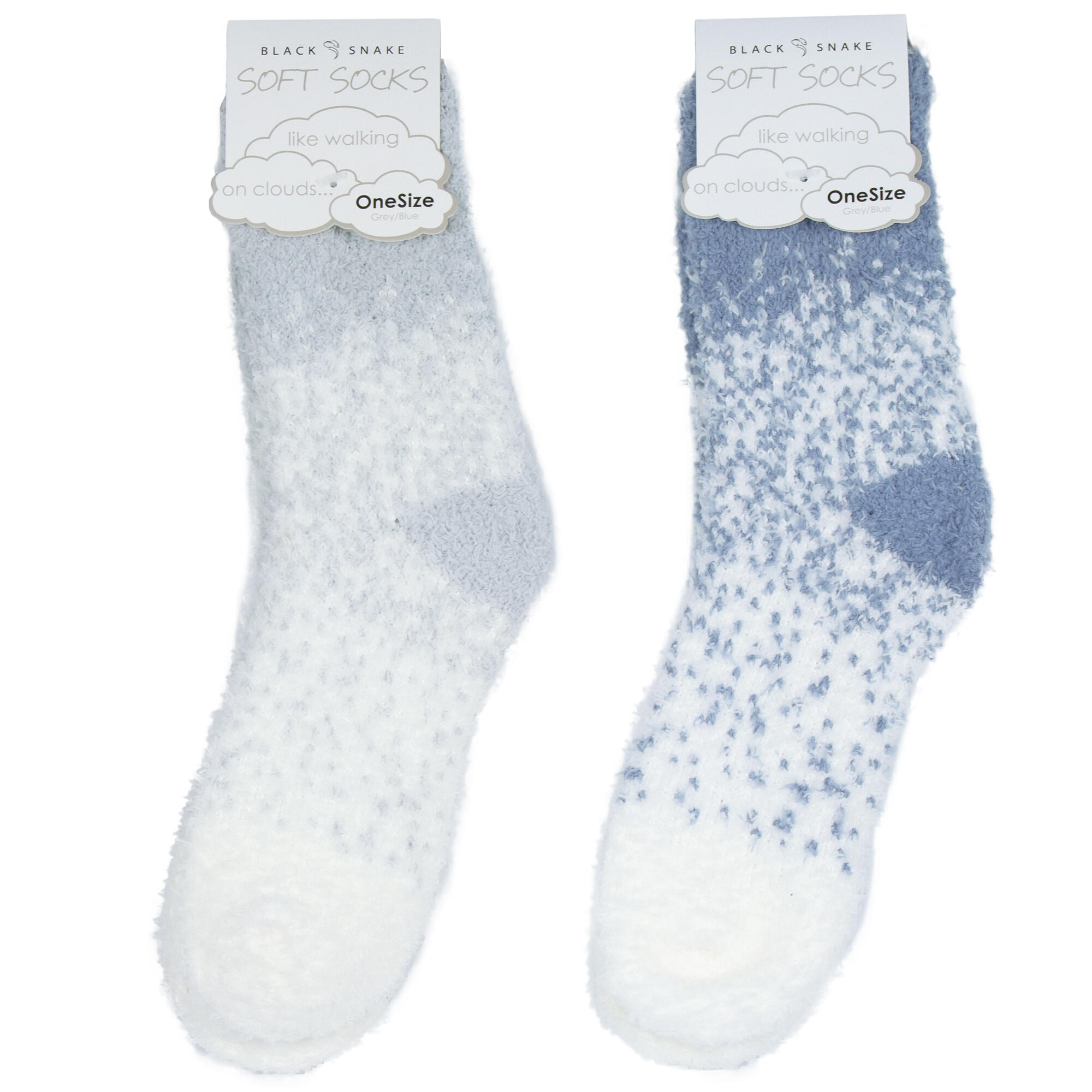 Damen Yoga Haussocken Kuschelsocken Bettsocken flauschig warm Komfortbund 4 Paar 6/6