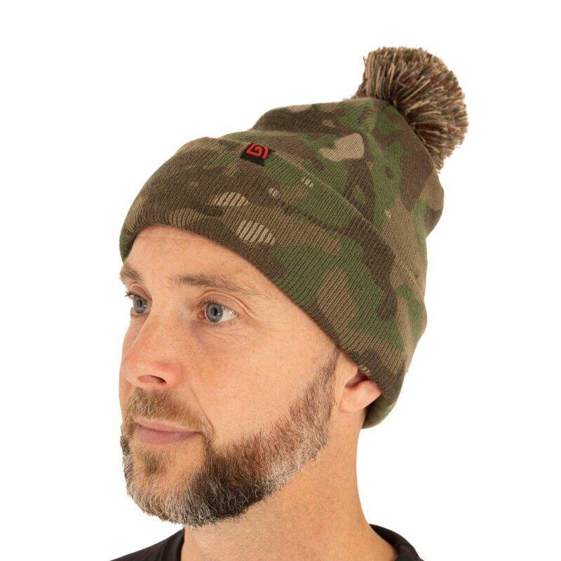 Bonnet à pompom camouflage Trakker 3/3