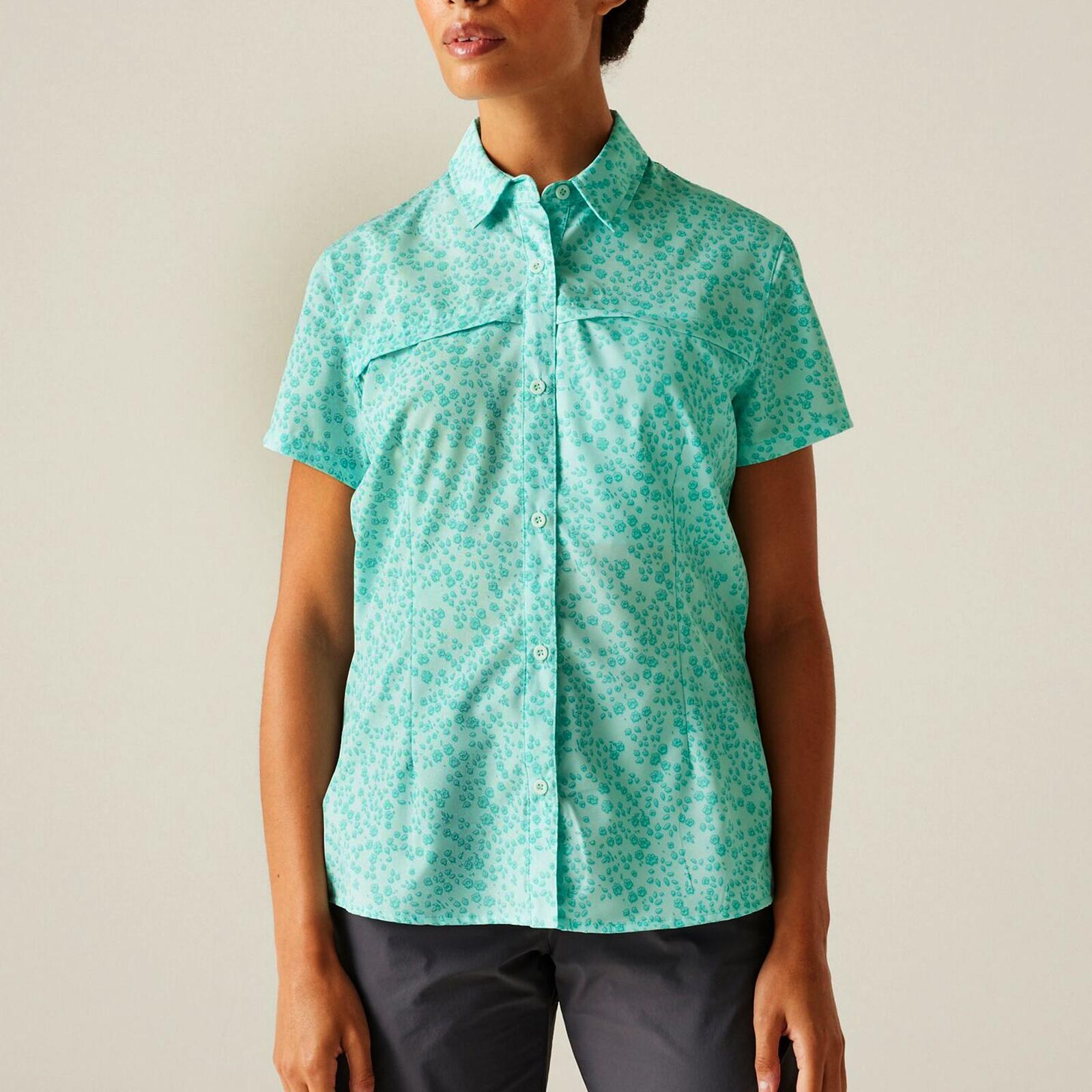 Camisa de mulher Regatta TrvlPackaway 3/5