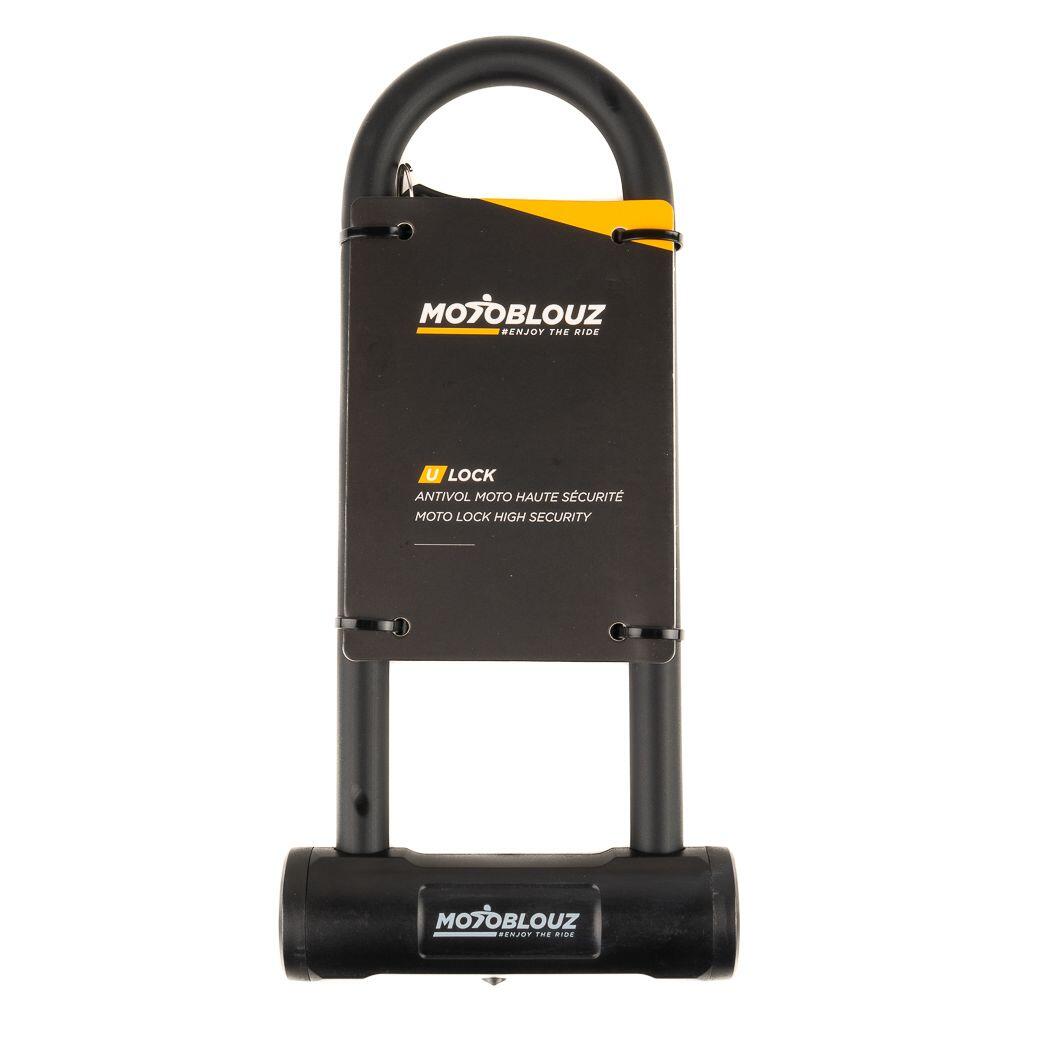 Motoblouz - U 140*310 Noir Motoblouz - Antivol - Noir - No Size - Decathlon