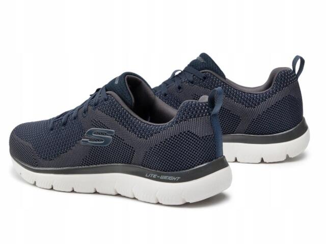 BUTY męskie SKECHERS BRISBANE granatowe 232057-NVY sportowe 45,5 4/7