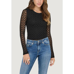 t-shirt manches longues Onlangila L/S Top Box Jrs FEMME noir