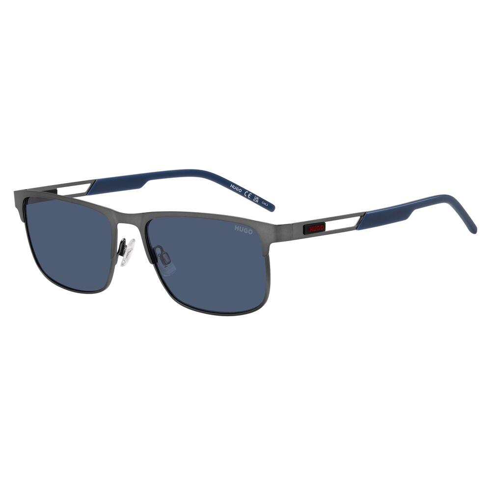 Hugo Boss - Lunettes De Soleil Homme Hugo Hg 1385/s Svk, Taille 56 Mm - Lunettes De Soleil - Bleu|gris - No Size - Decathlon