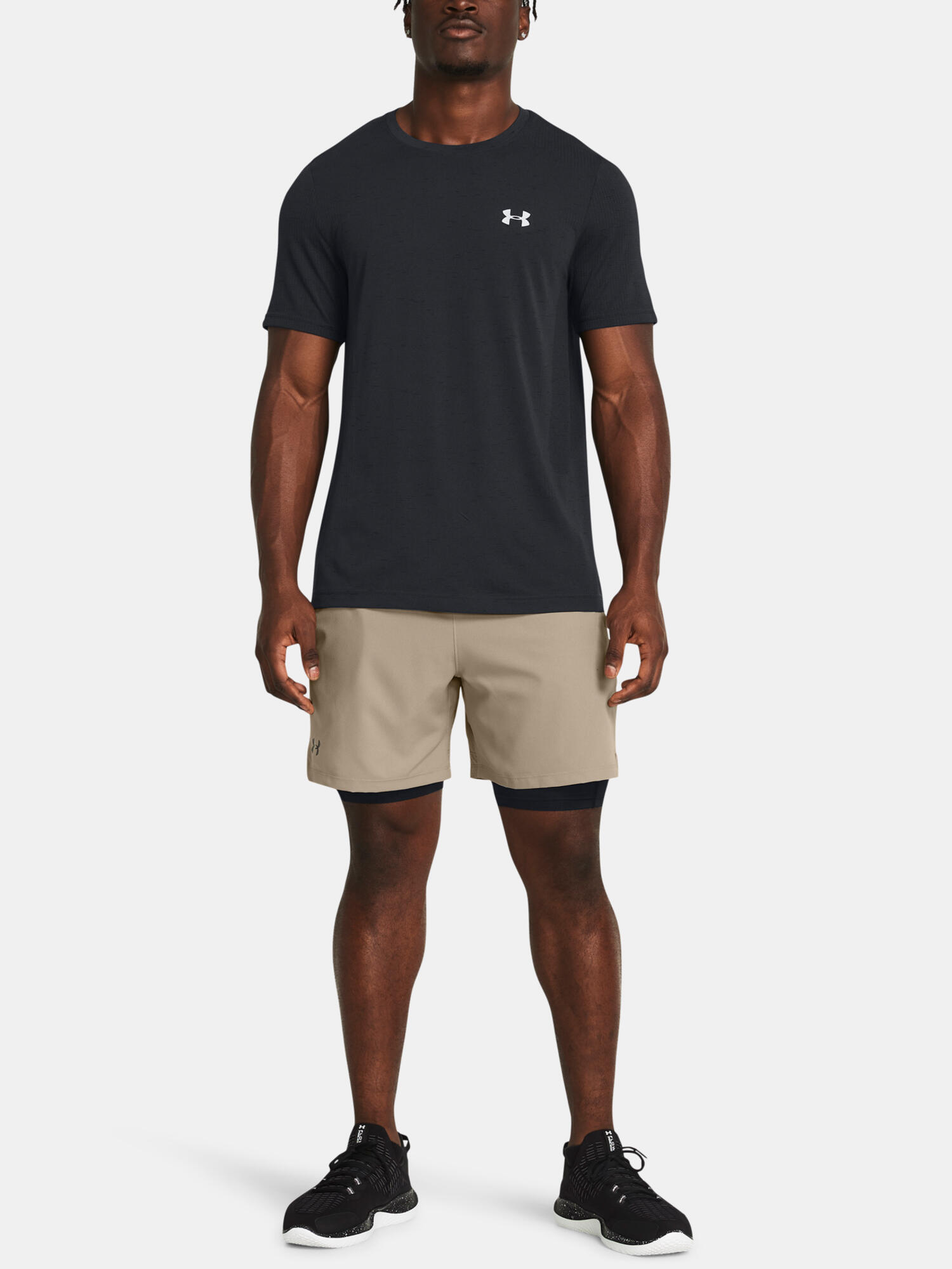 Korte broek Under armour Vanish Woven 2In1 voor mannen 6/6