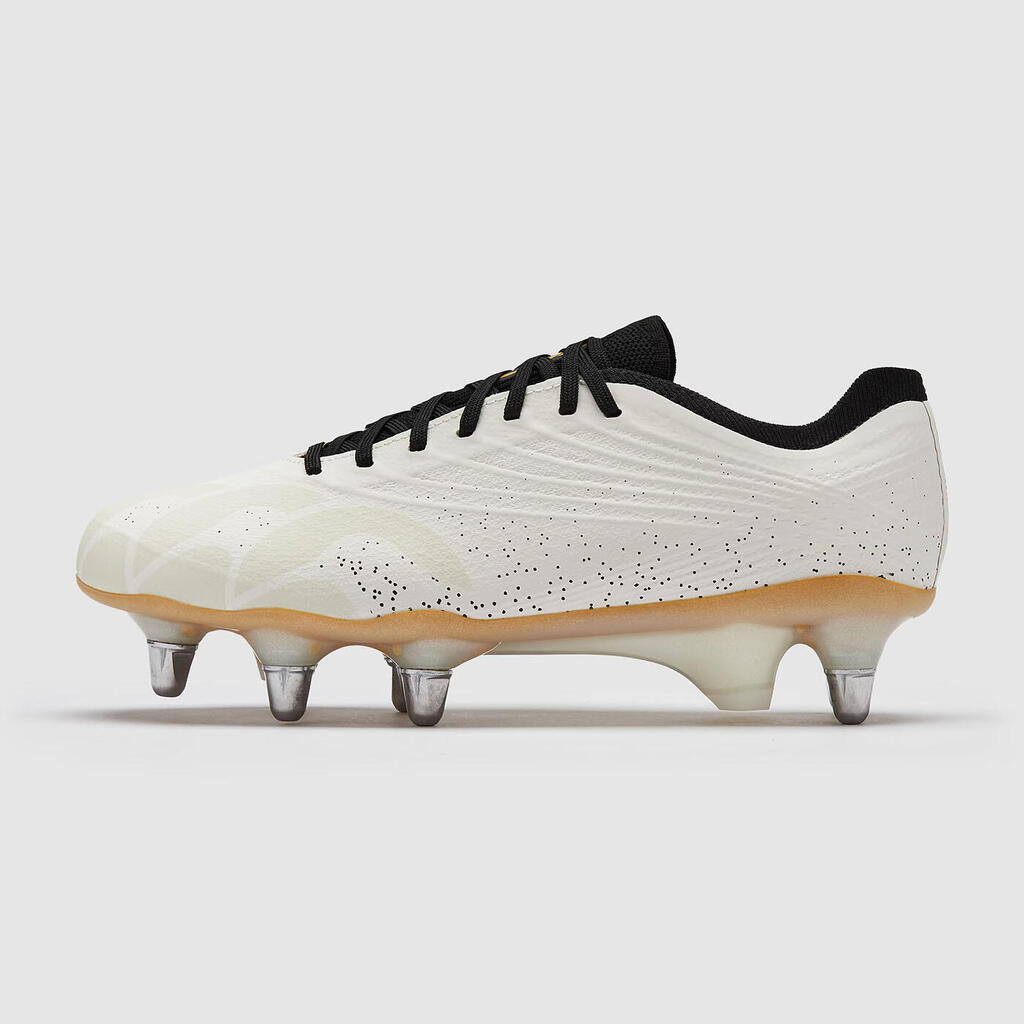 Canterbury Stampede Groundbreak Elite SG Rugby Boots Blanc