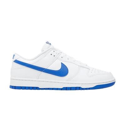 Nike Dunk Low White Hyper Royal