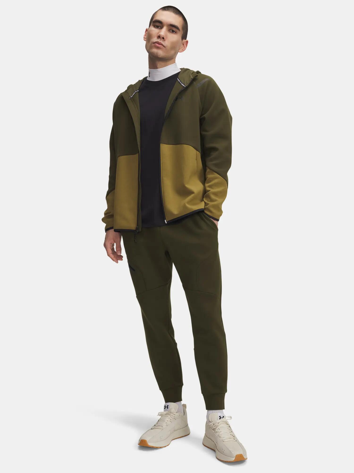Férfi melegítőnadrág Under Armour UA Unstoppable Flc Jgr EU-GRN 4/4