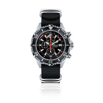 CHRIS BENZ DEPTHMETER CHRONOGRAPH 300M Taucheruhr