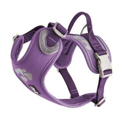 Harnais Weekend Warrior rembourré pour chiens violet Taille 4 100-120 cm