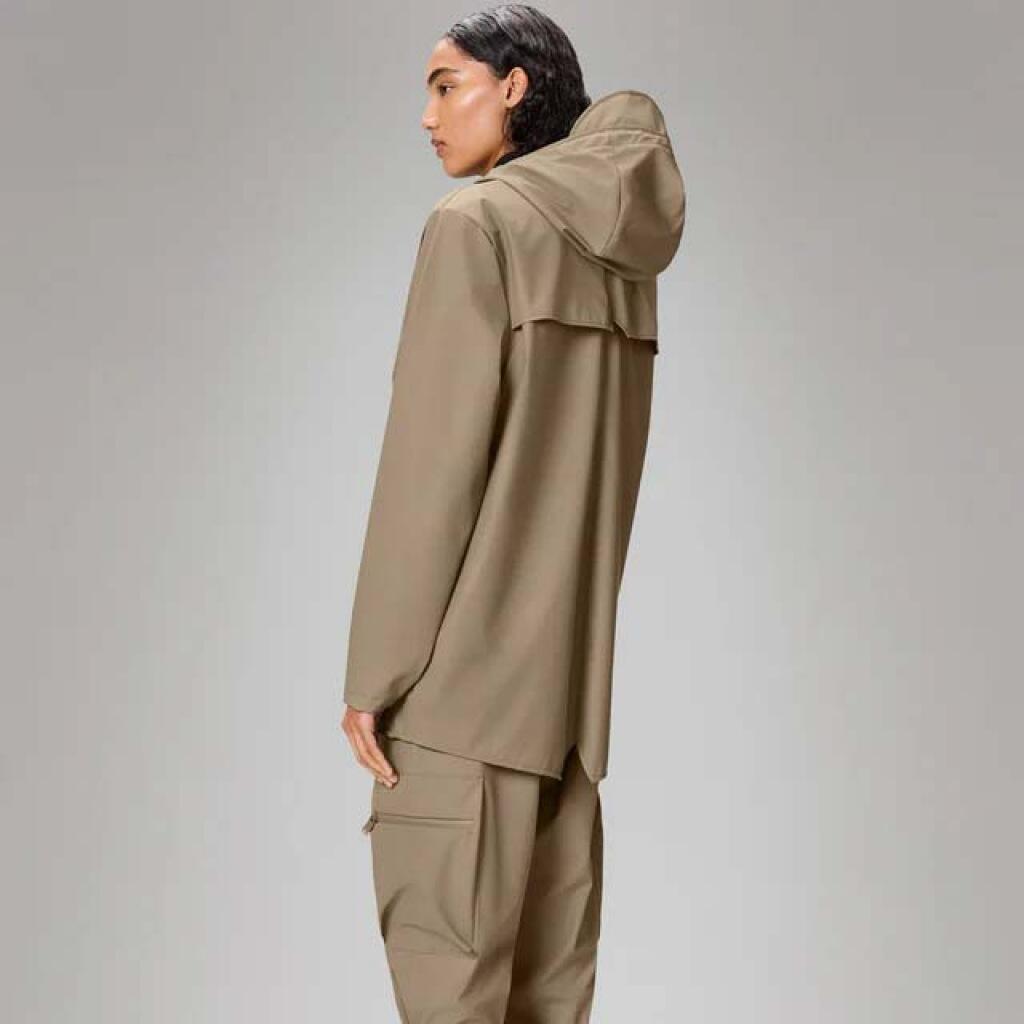 Giacca Rains Modello Jacket W3 Colore Beige 3/5