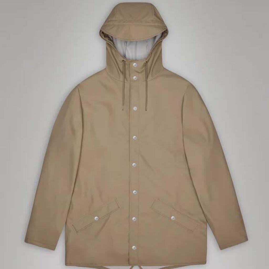 Giacca Rains Modello Jacket W3 Colore Beige 2/5