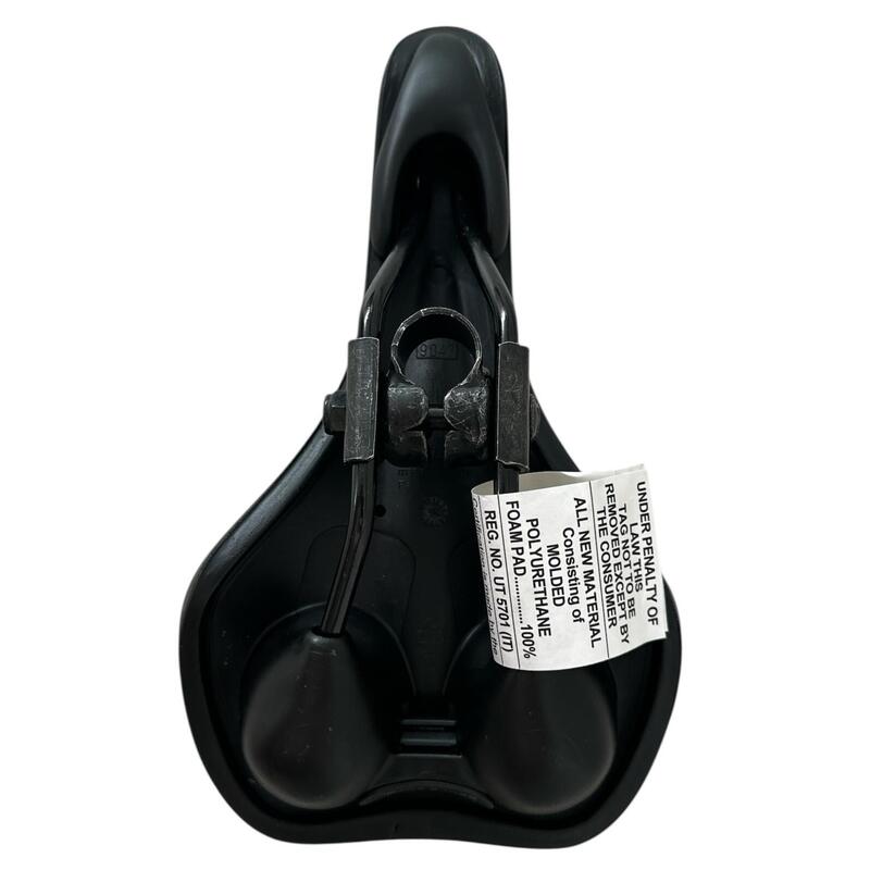 Șa de bicicletă Selle Royal Athletic, negru, spumă confortabilă, 27x16 cm