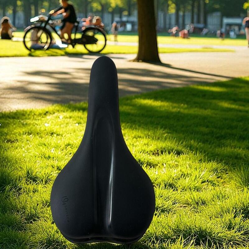 Șa de bicicletă Selle Royal Athletic, negru, spumă confortabilă, 27x16 cm