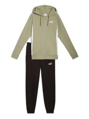 PUMA TUTA DONNA DA PASSEGGIO COLORE VERDE NERO 690738 82 GREEN