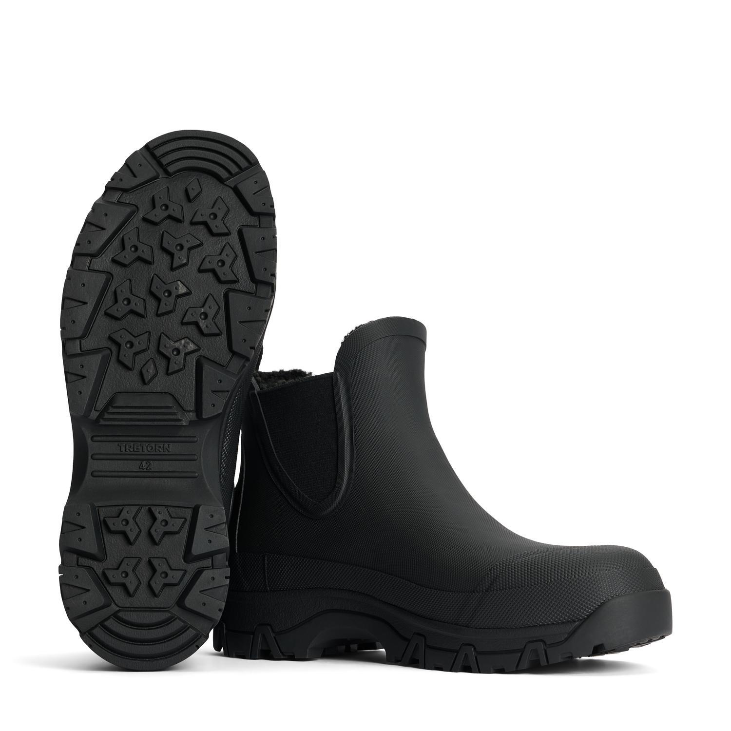 Bottines Chelsea d'Hiver Imperméables Garpa Pile Noir 3/7