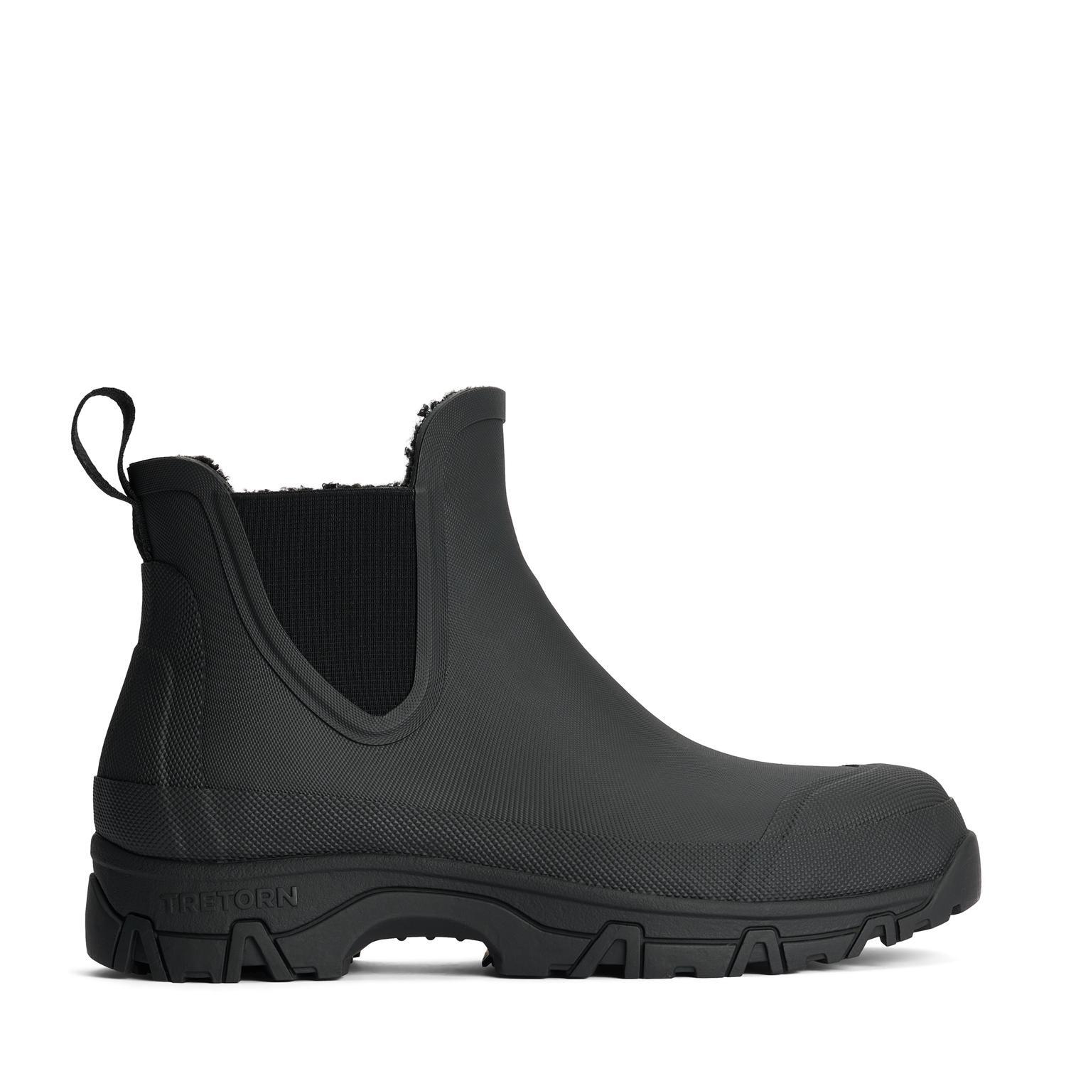 Bottines Chelsea d'Hiver Imperméables Garpa Pile Noir 2/7