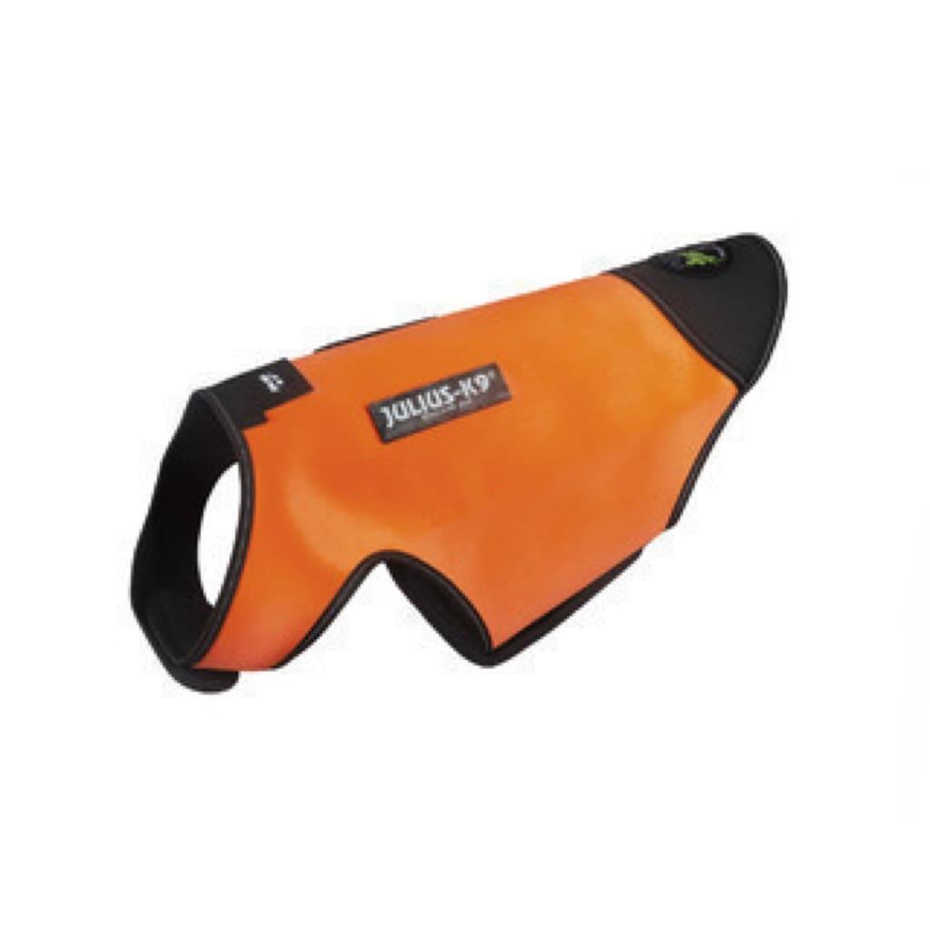 Julius-k9 - Manteau Idc Pour Chiens En Néoprène Xlarge Noir/orange Fluo - Harnais Pour Chien - Orange - 48 Xl - Decathlon