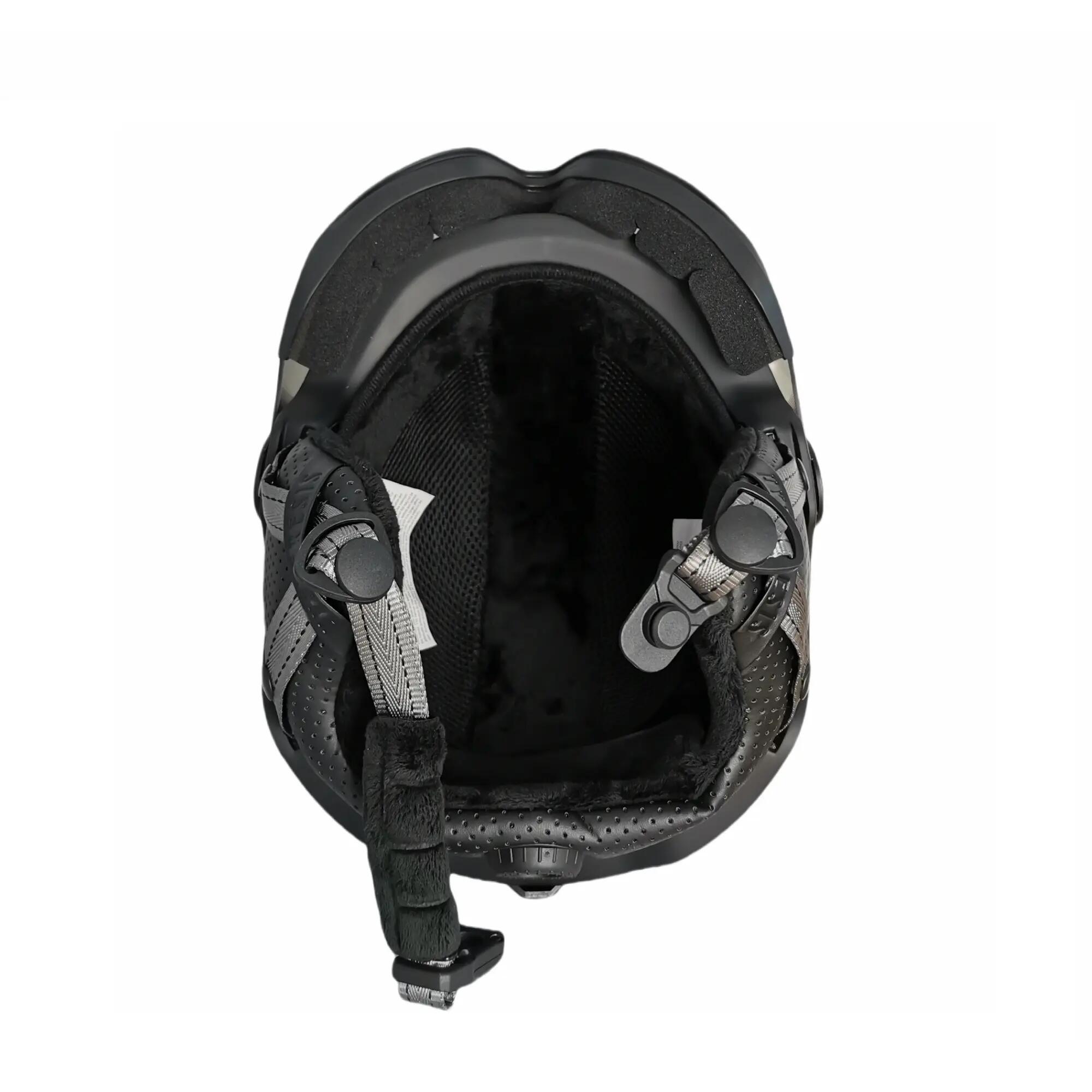 Capacete de Esqui Hysteresis H-Shock Azul com Visor Prata 4/7