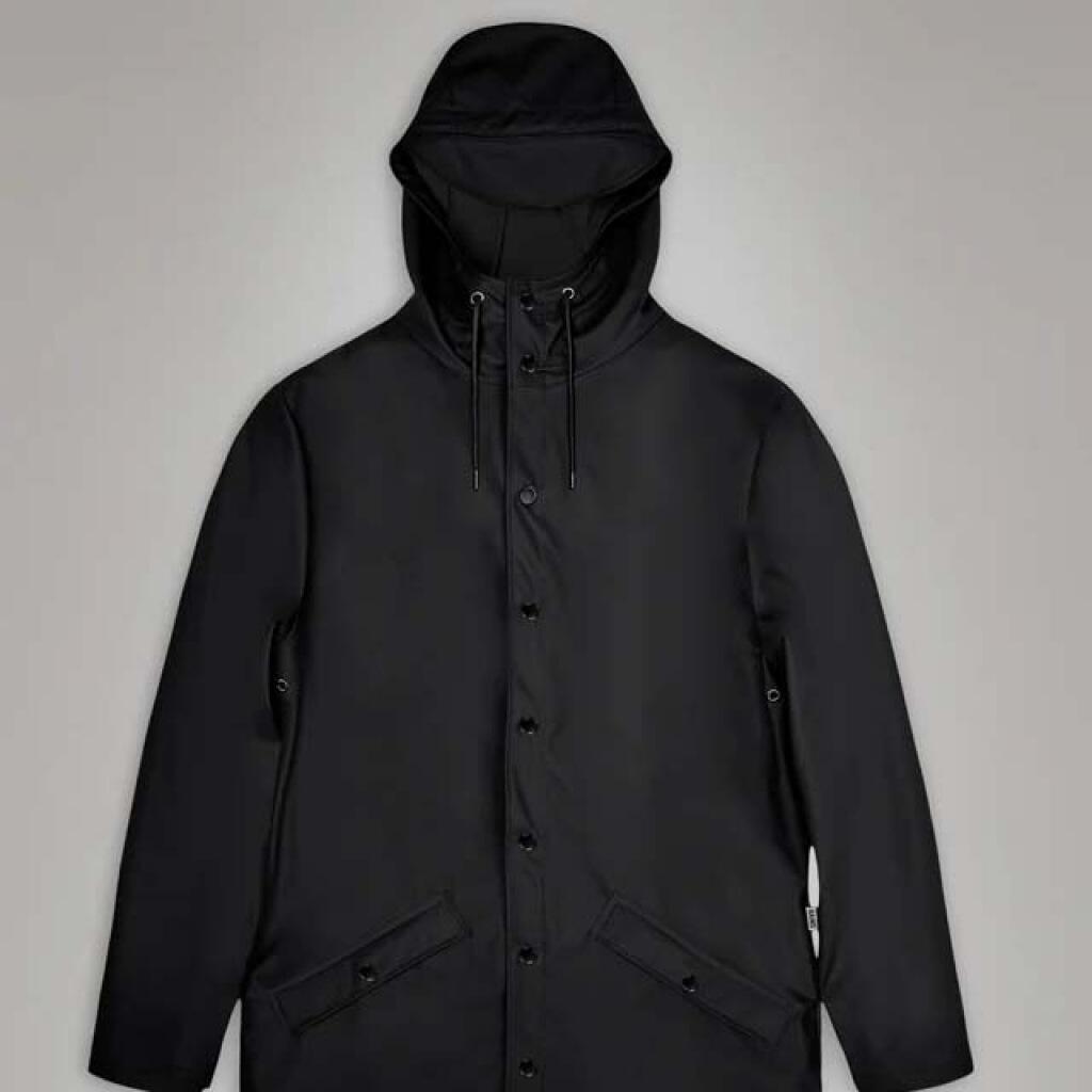 Giacca Rains Modello Jacket V3 Colore Nero 2/5