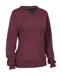 Pull Femme Club Interchasse Arthemis Prune-XS