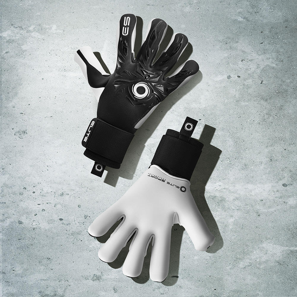 Elite Sport Neo Revolution X Gants de Gardien - Noir / Blanc 4/4