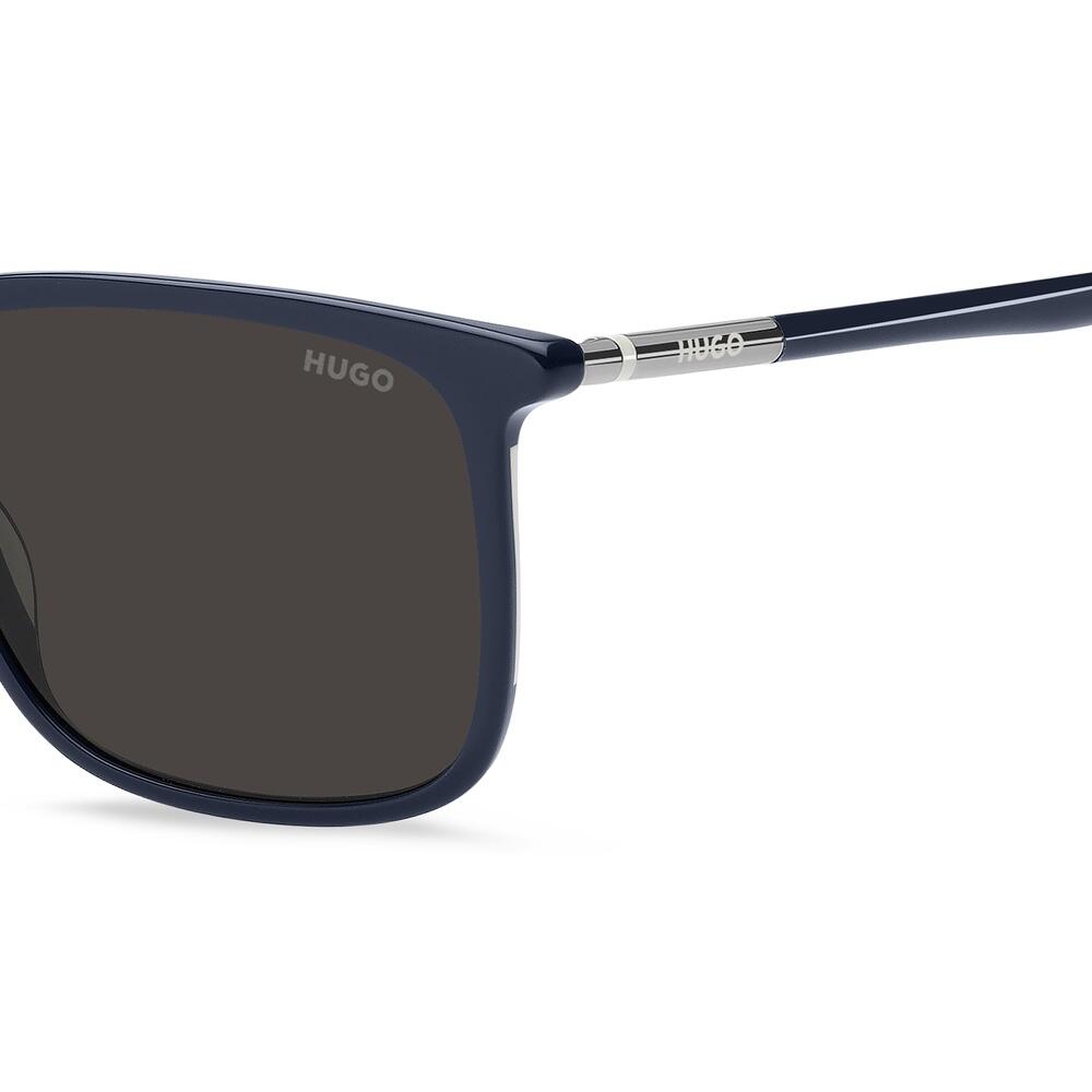 Occhiali da Sole Hugo HG 1344/S PJP in Acetato Uomo 55 mm 3/3