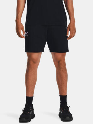 Spodenki Męskie Sportowe Under Armour Dresowe CzaRNe Icon Fleece Pitch
