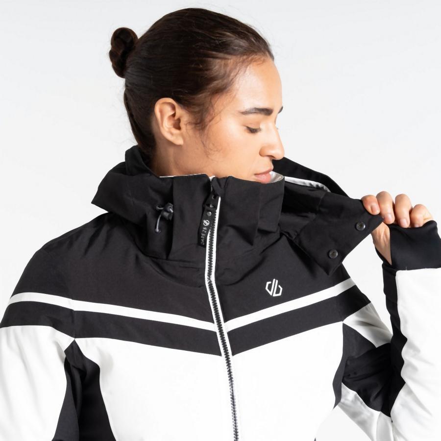 Vestes Ski femme DARE 2B Flurry W-44 FR-Noir/Blanc 7/7