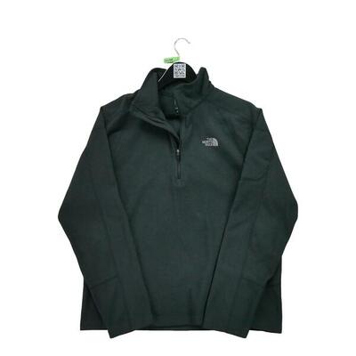Tweedehands - heren tnf zwarte fleece trui - zeer goede staat