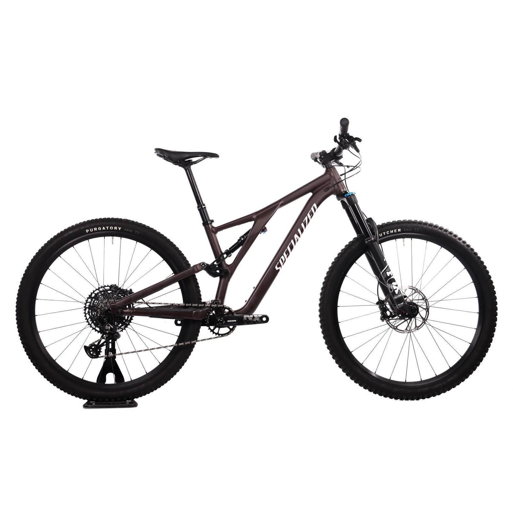 Specialized - Reconditionné - Vtt - Specialized Stumpjumper - M - Excellent - Vélo Tout Terrain - Violet - 40 M - Decathlon
