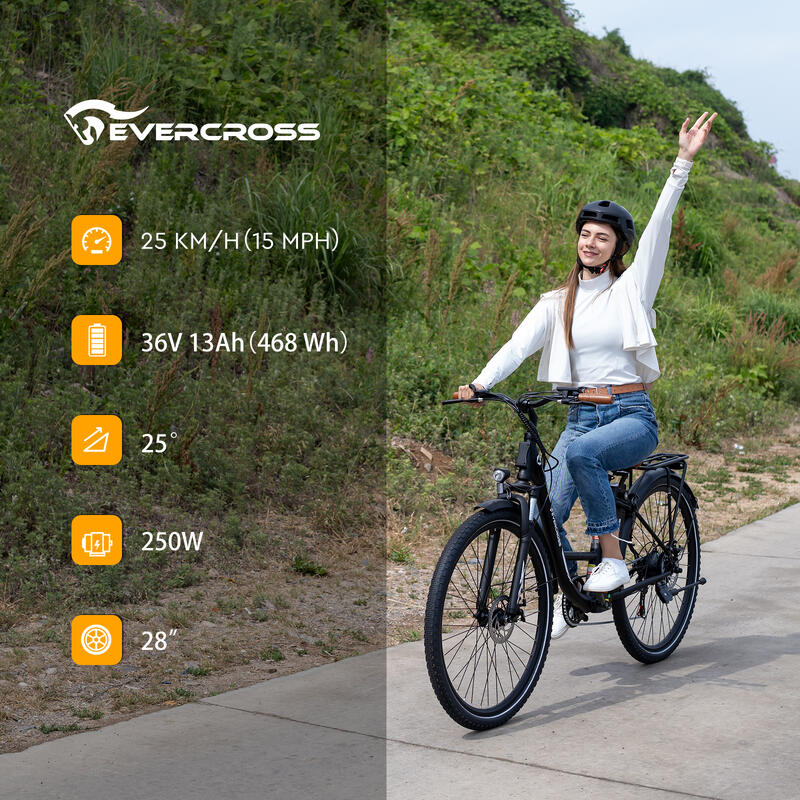 Vélo électrique ville 28