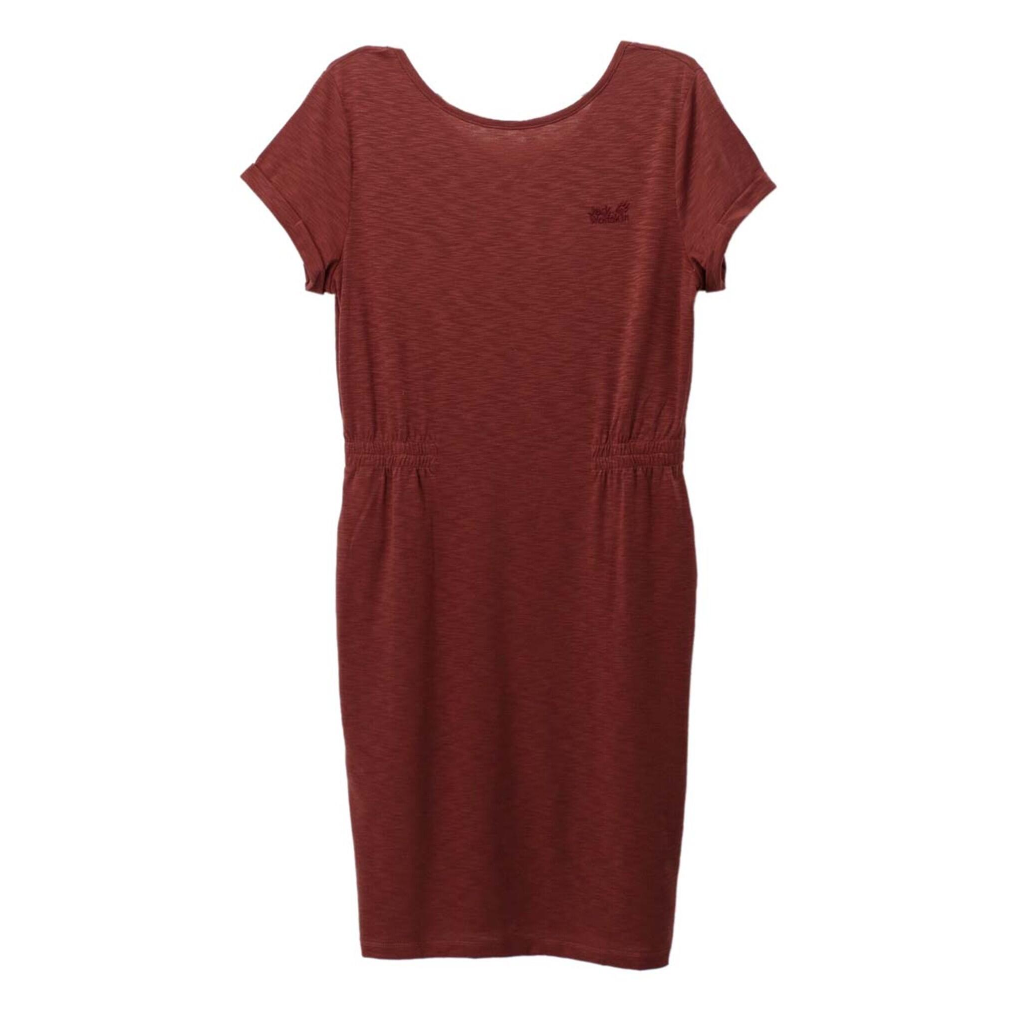 JACK WOLFSKIN Kleid Röcke Travel Dress in Rot