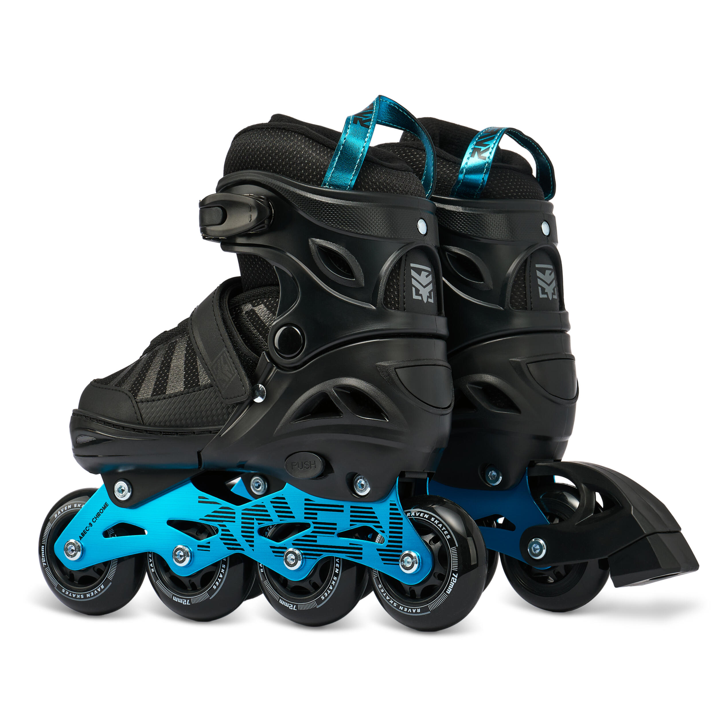 Patines ajustables Oxen Negro/Mint Anodized 3/6