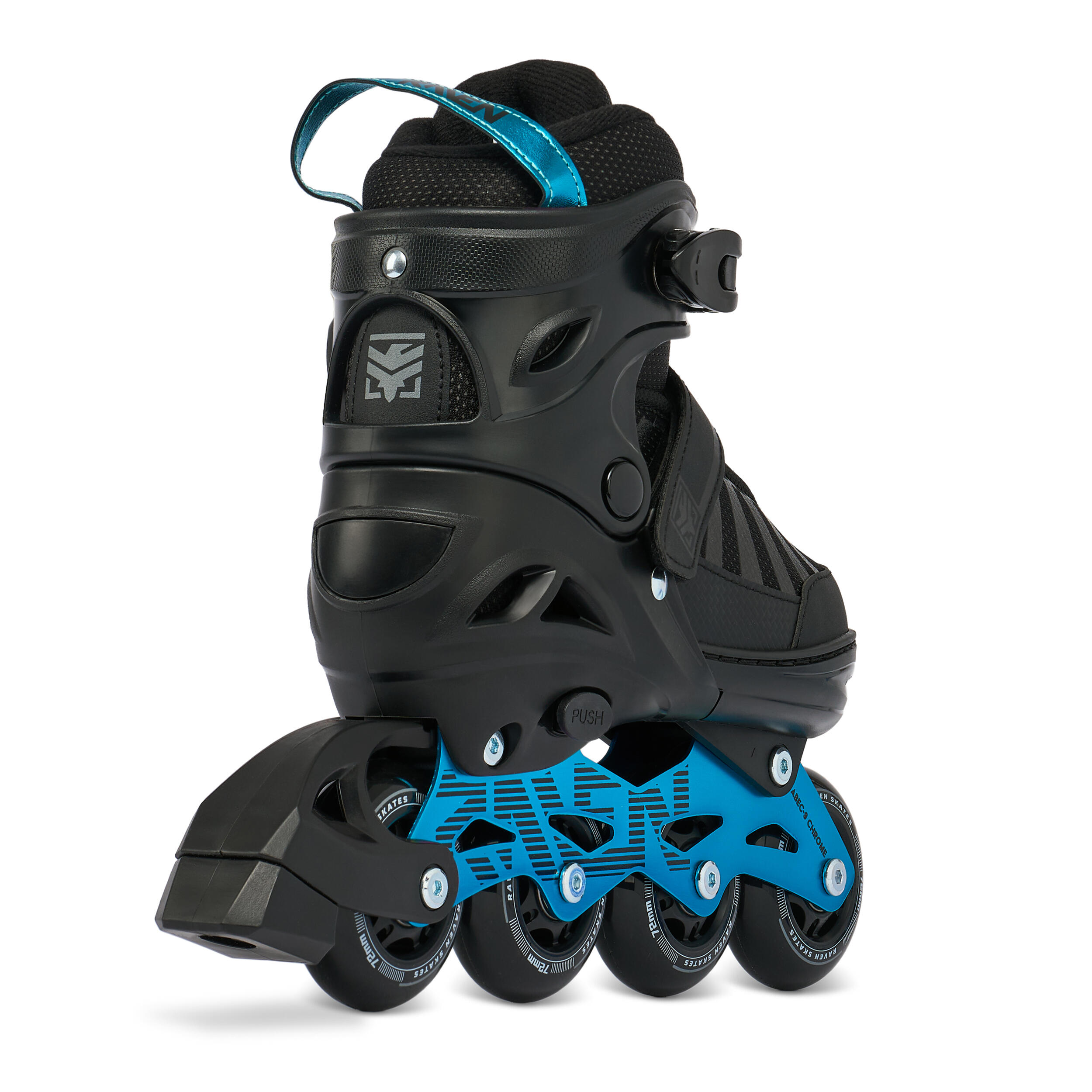 Patines ajustables Oxen Negro/Mint Anodized 5/6