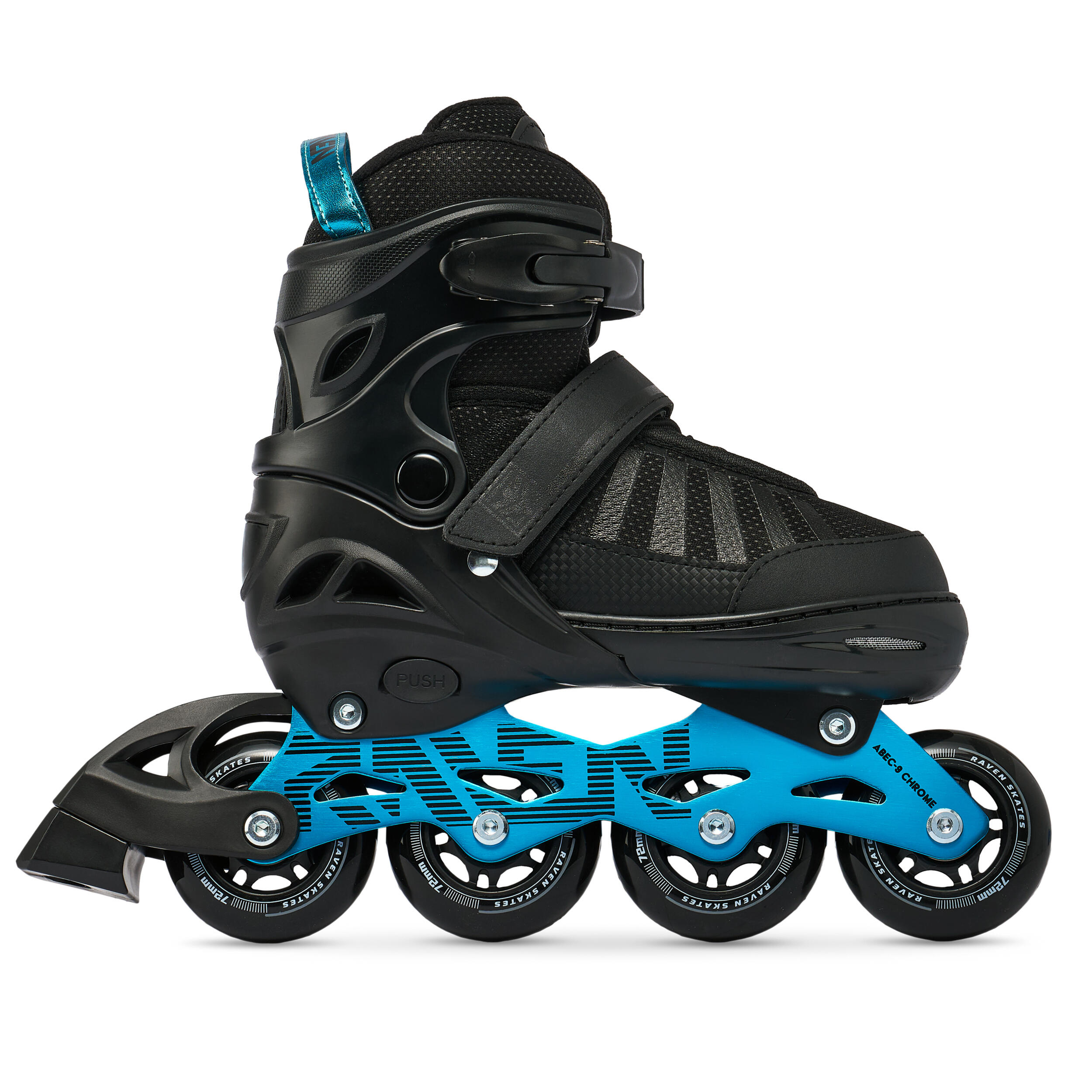 Patines ajustables Oxen Negro/Mint Anodized 4/6
