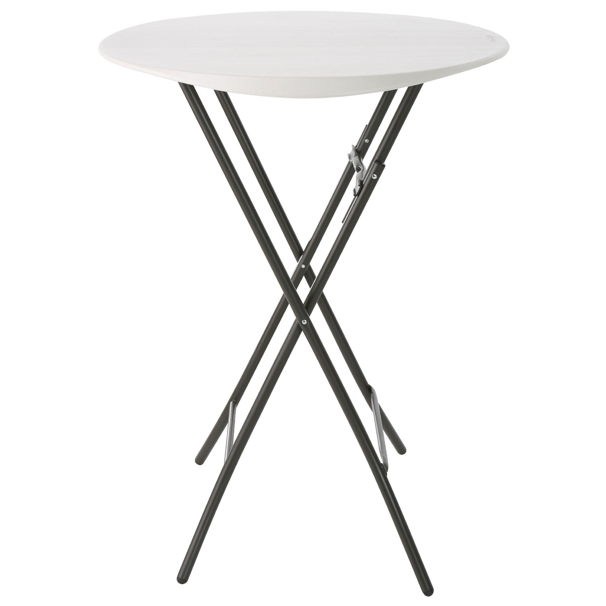 Table Ronde Haute Pliante Cocktail/Bistro/Mange-Debout Lifetime #81031 4/6